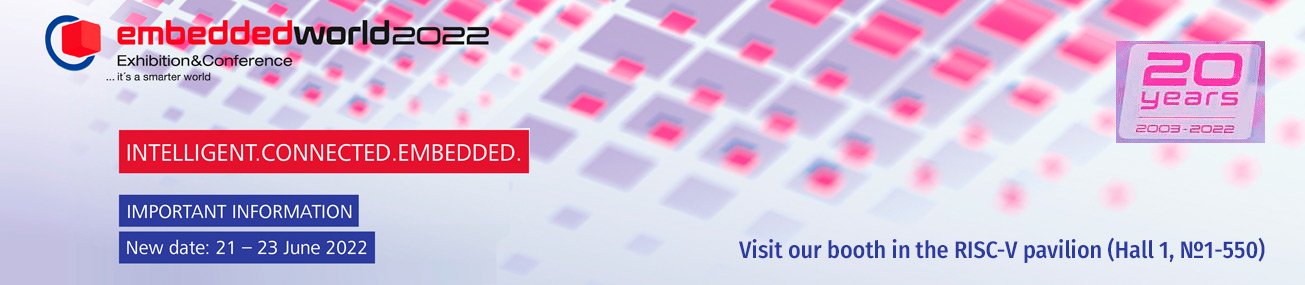 Embedded World 2022 conference in Nuremberg