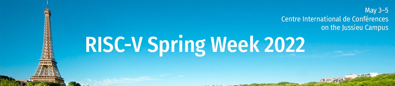 RISC-V Spring Week 2022